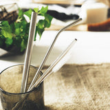 Stainless Steel Straw Set (20 Sets)