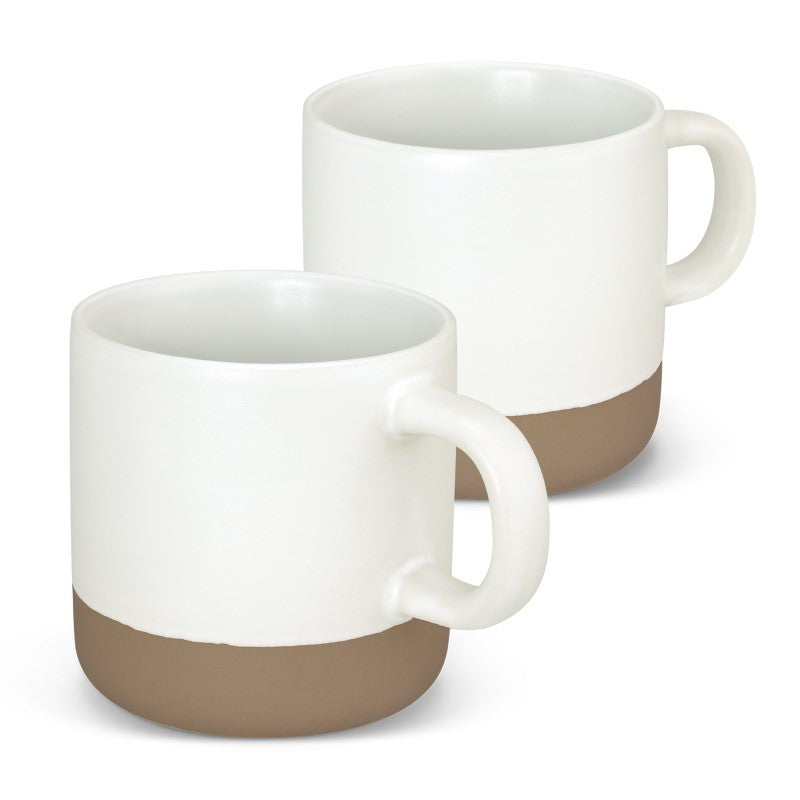 Coffee Mug - Mason White (Set of 10)