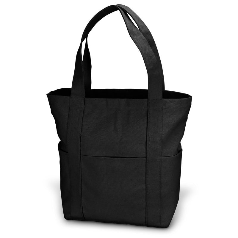 Canvas Tote Bag - Amsterdam (Black)