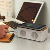 Wireless Speaker Charger - NATURA Oaken (Natural)