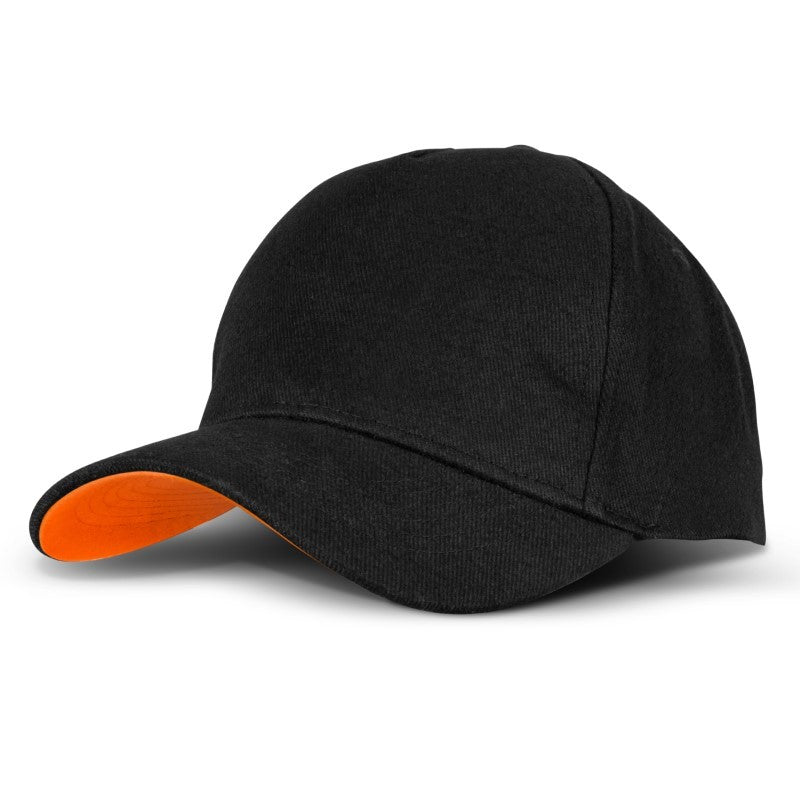 Cap - Hornet Black/Orange (Set of 10)