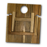Folding Wine Table - Keepsake (Natural)