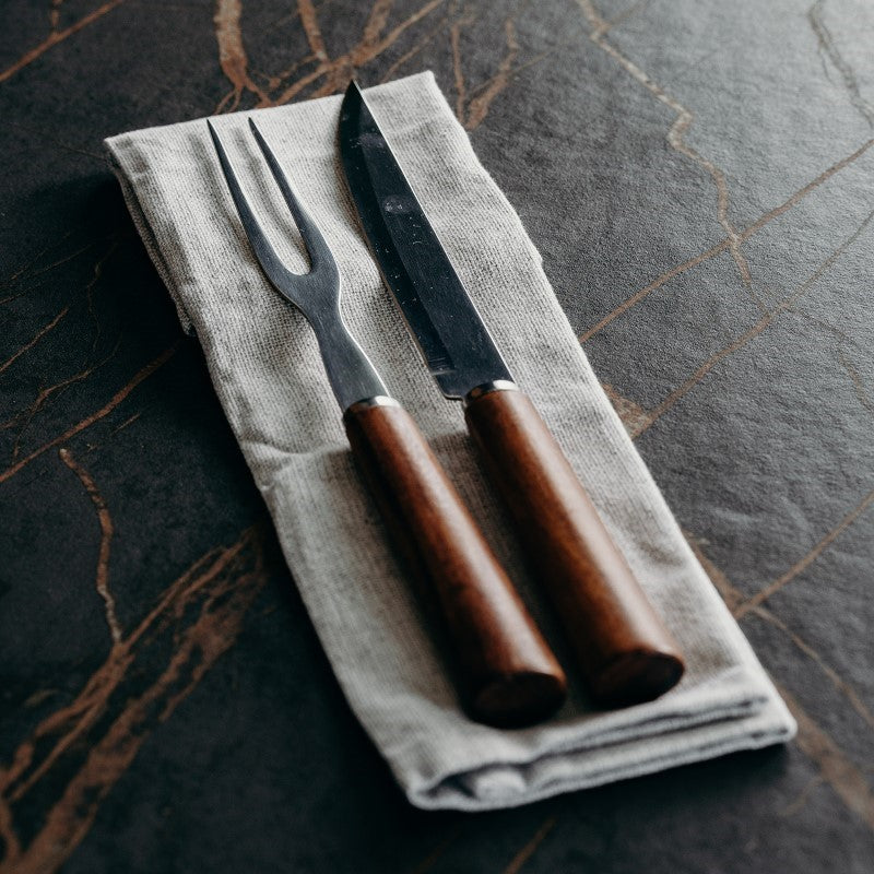 Carving Set - Keepsake (Natural)