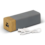 Power Bank - NATURA Limestone (Charcoal)
