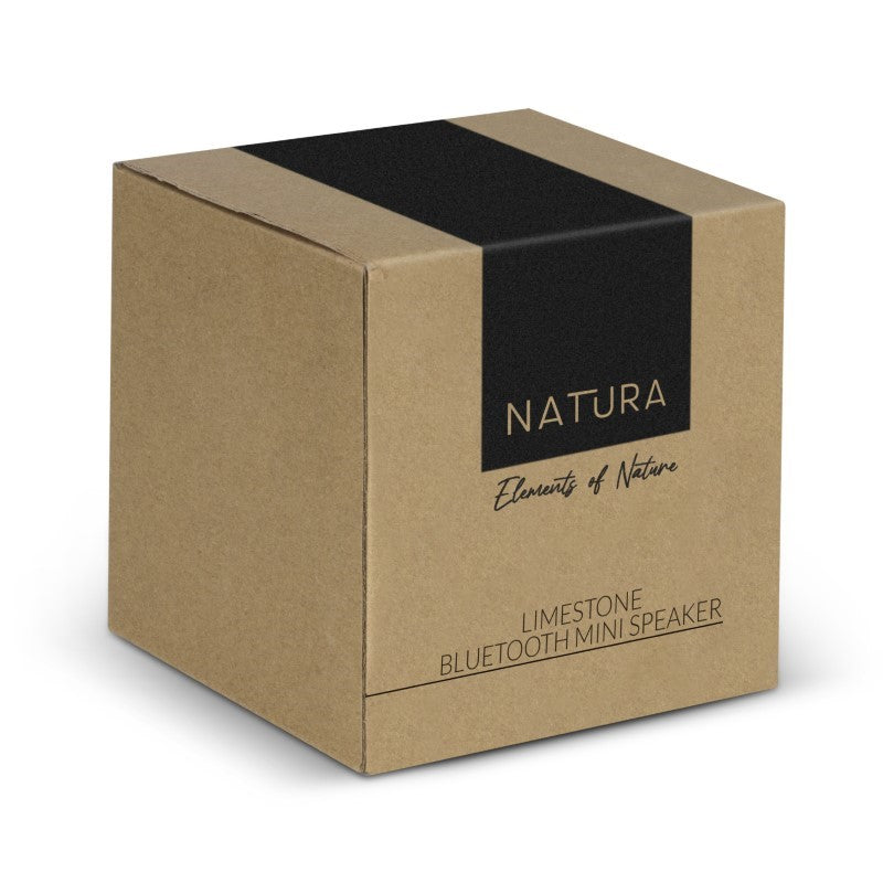 Bluetooth Mini Speaker - NATURA Limestone (Charcoal)