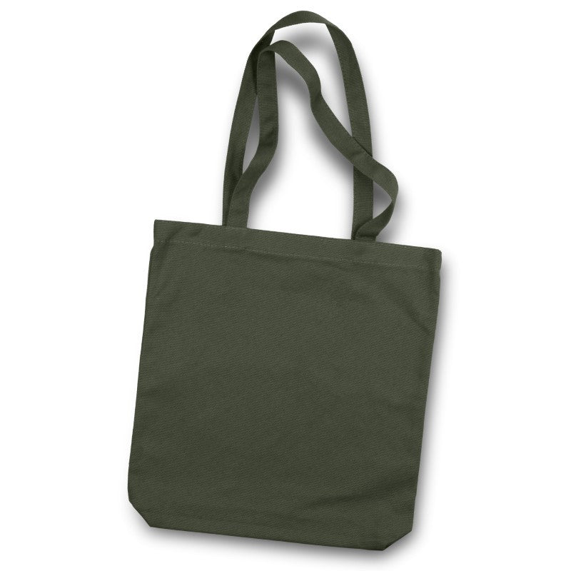 Canvas Tote Bag - California Olive (Set of 5)