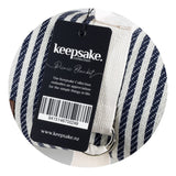 Picnic Blanket - Keepsake (Natural/Navy)