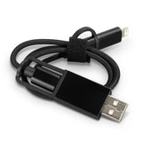 Braided Charging Cable - Black (Set of 10)