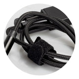 Braided Charging Cable - Black (Set of 10)