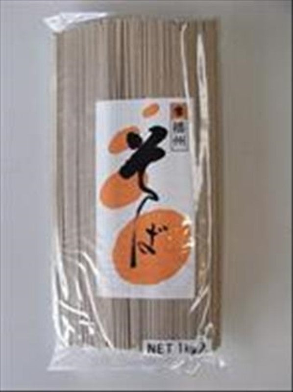 Premium 1KG Marutsune Noodle Soba made from buckwheat, perfect for healthy meals and authentic Japanese flavor.