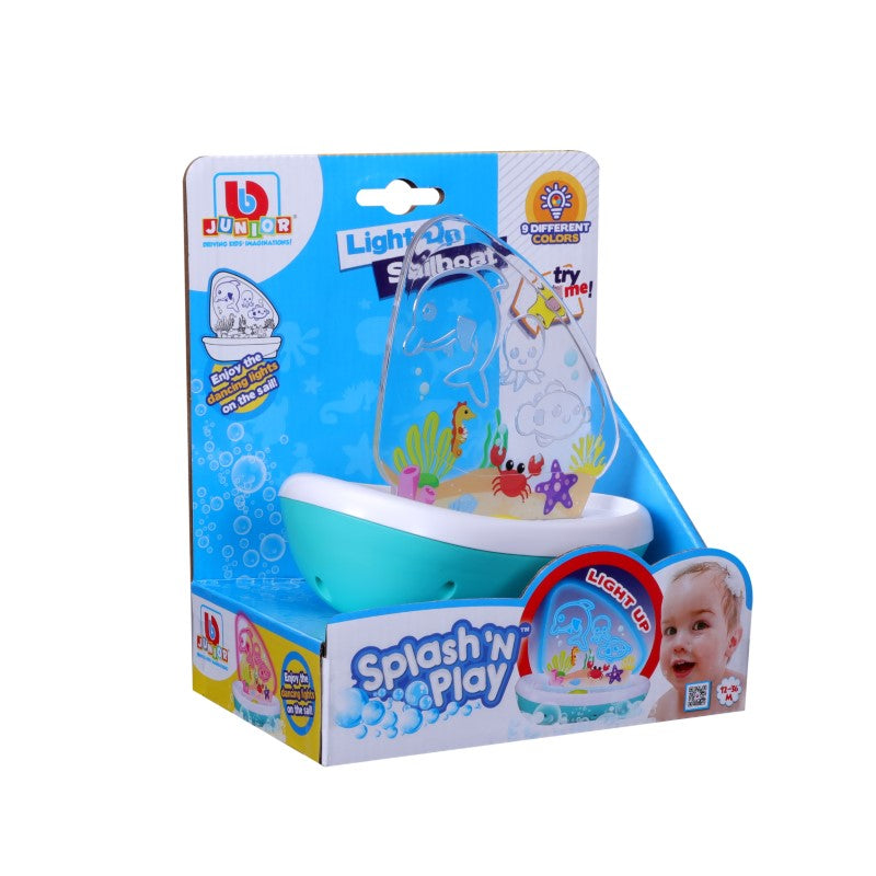 Bath Toy - BB Junior Splash N Play Light Up Sail Boat