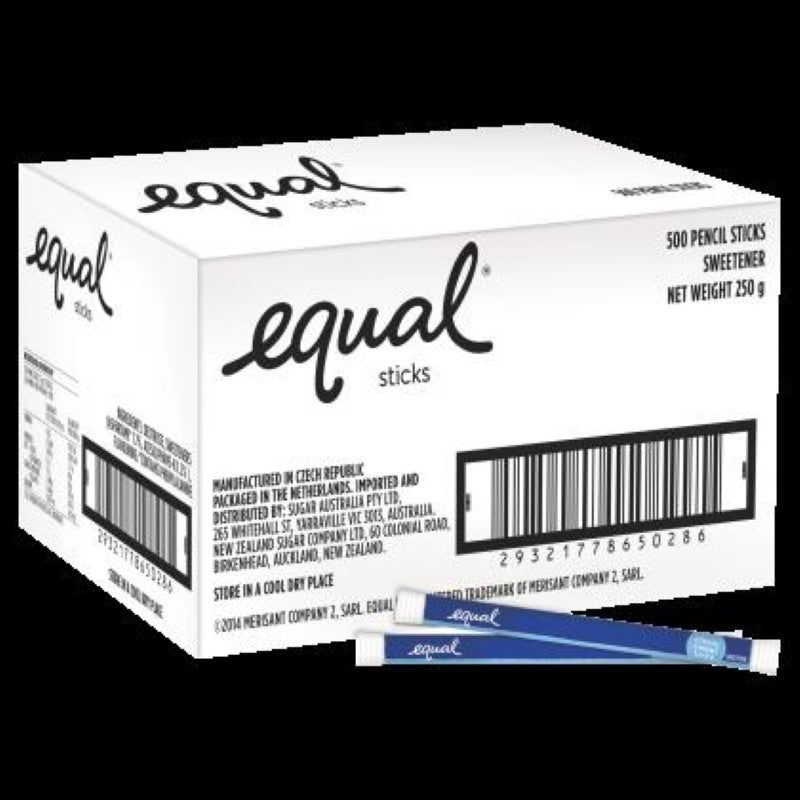 Sweetener Pencil Sticks - Equal - 500PC