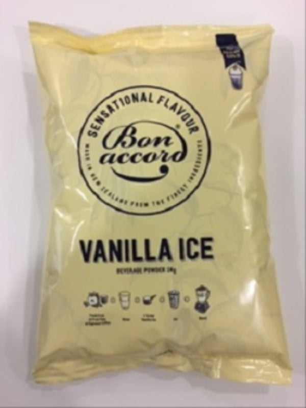 Frappe, Smoothie & Shake BaseVanilla Ice - Bon Accord - 1KG