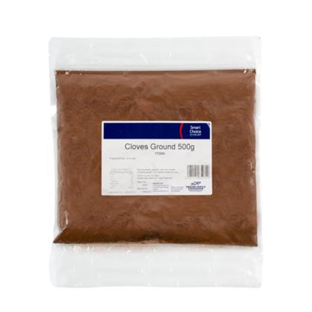 500g pack of premium ground cloves, ideal for enhancing sweet and savory dishes with rich flavor.