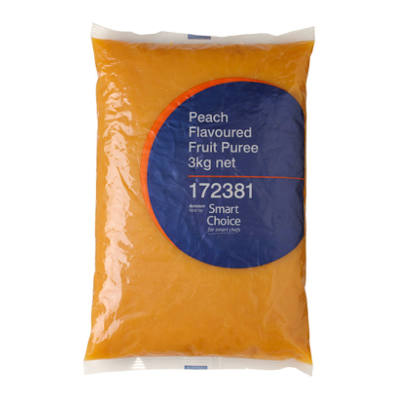 Puree Flavoured Peach - Smart Choice - 3KG