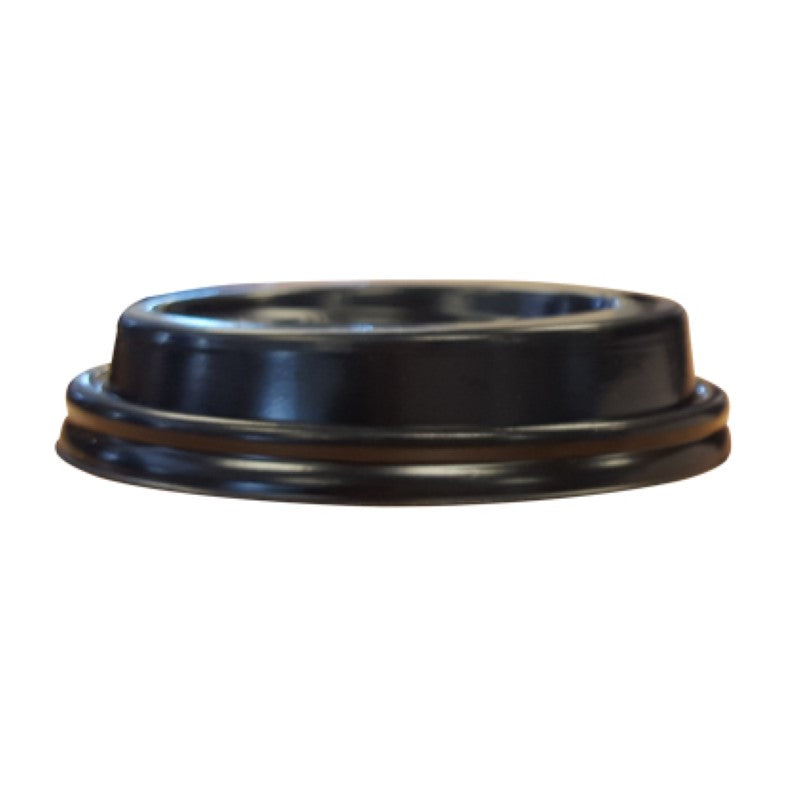 Lid Hot Universal PS Black 8-16oz - Caterer's Choice - 50PC