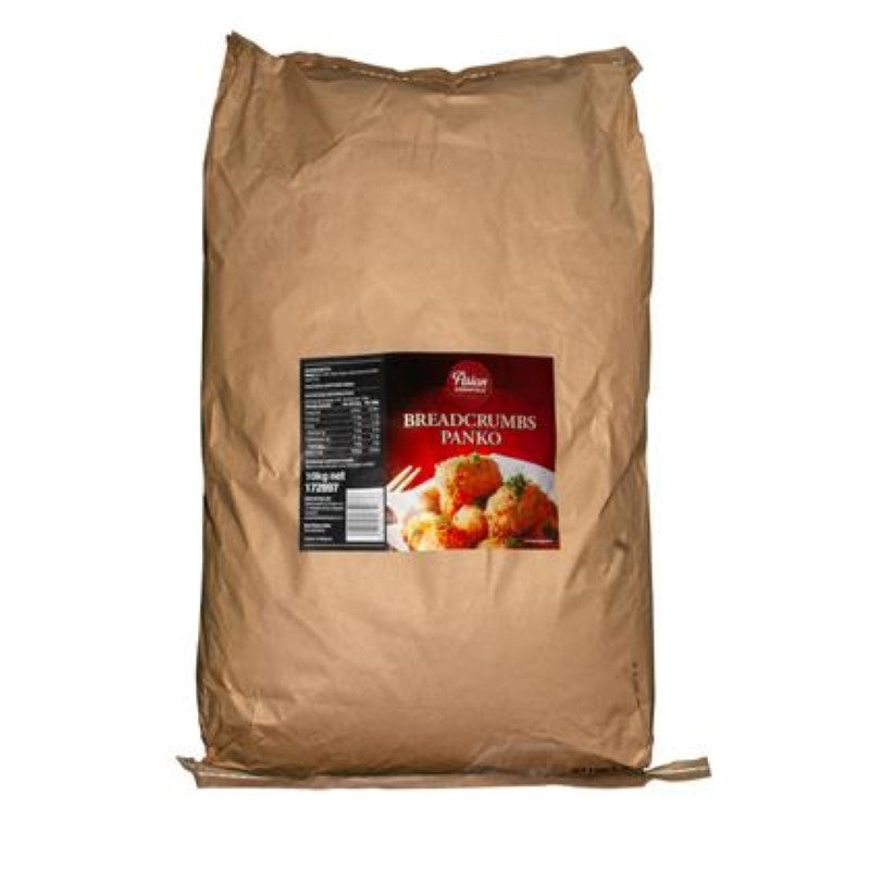 Crunchy Panko breadcrumbs in a 1KG pack, perfect for frying and enhancing Asian dishes like tempura and fried seafood.