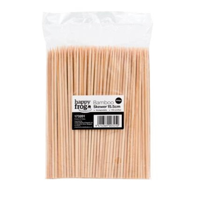 Skewer Bamboo 15.5Cm - Happy Frog - 200PC