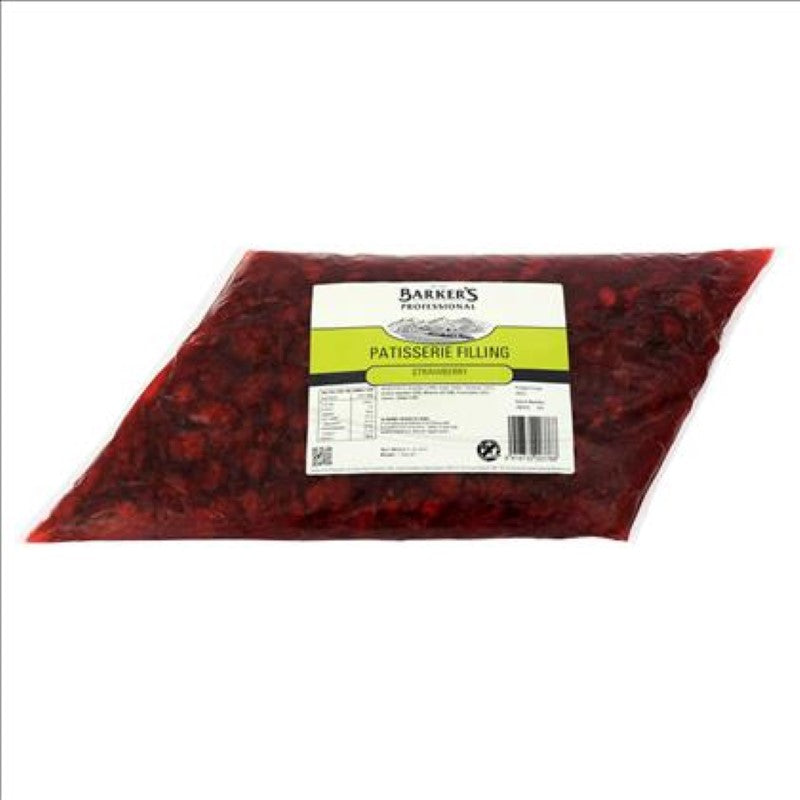 Patisserie Filling Strawberry - Barkers - 1.25KG