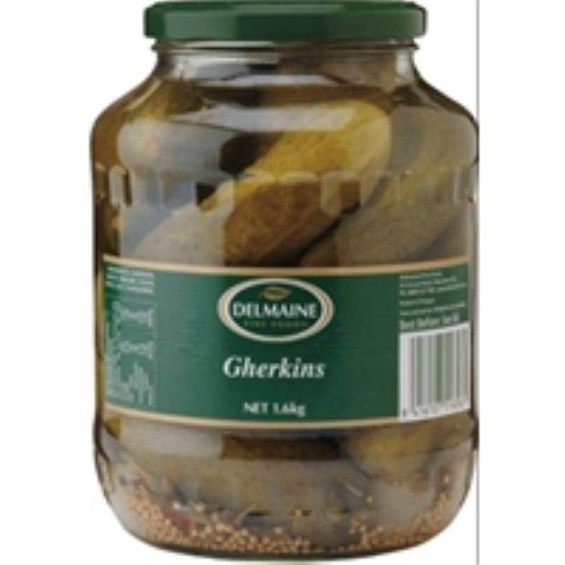 Gherkins Whole - Delmaine - 1340G