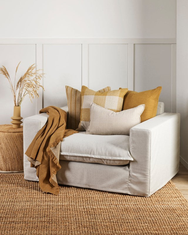 Chester Throw - Ecru 125x150cm - OLLO