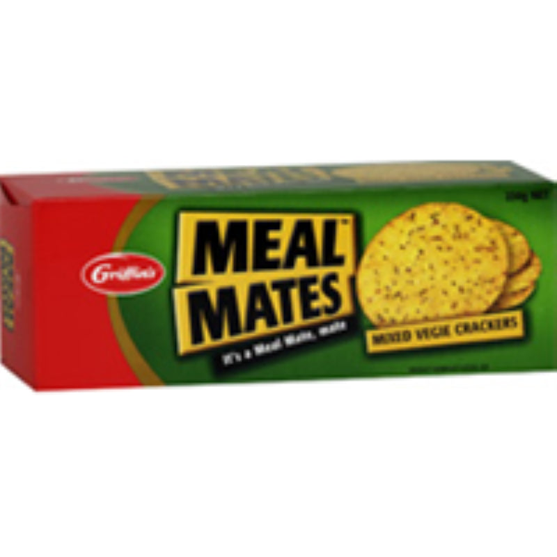 Cracker Mealmate Vegie - Griffin's - 230G