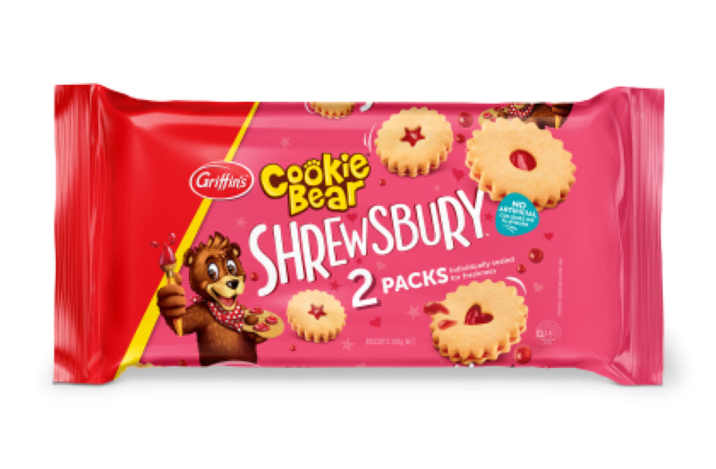 Biscuit Shrewsbury Twin Pack - Griffin's - 350G