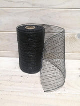 Garland  - 15cm X 10 Yard (9.14m) Mesh Garland Roll BLACK