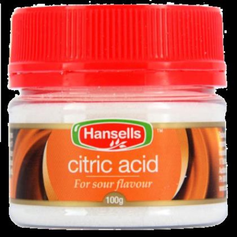 Citric Acid - Hansells - 100G