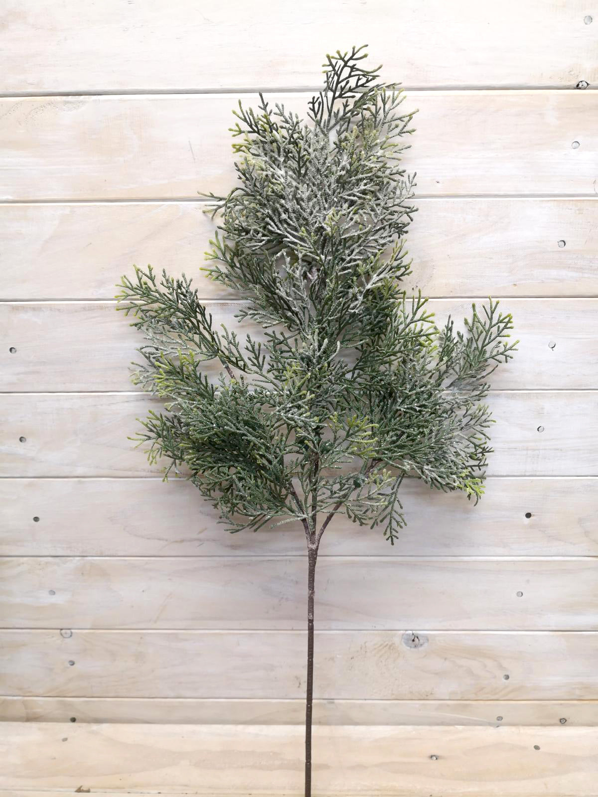 Artificial Flower -Spray - Large Frost Cedar Spray