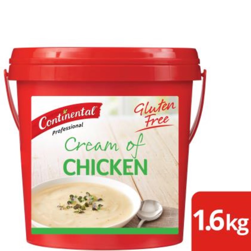 Soup Cream Of Chicken Gluten Free - Continental - 1.6KG