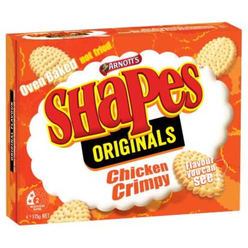 Shapes Chicken Crimpy - Arnott's - 175G