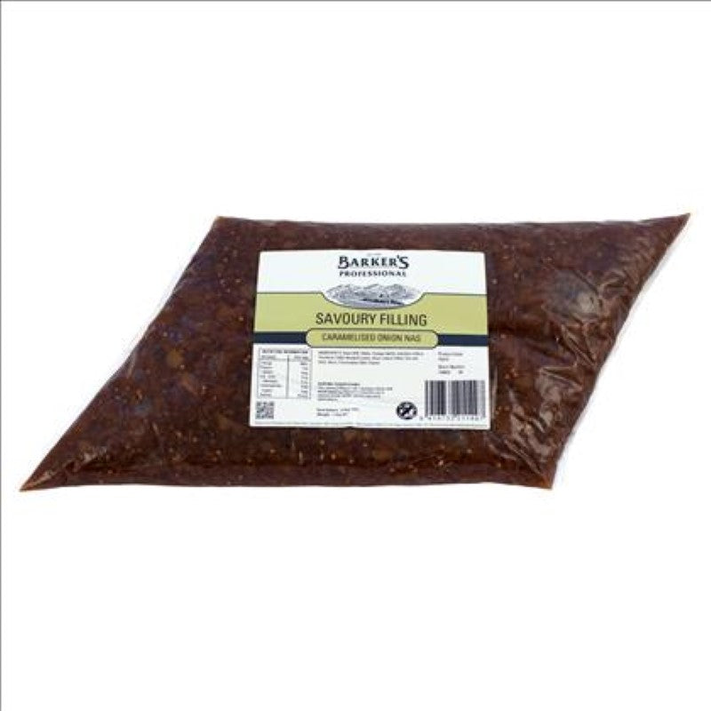 Filling Caramelised Onion Savoury - Barkers - 1.25KG