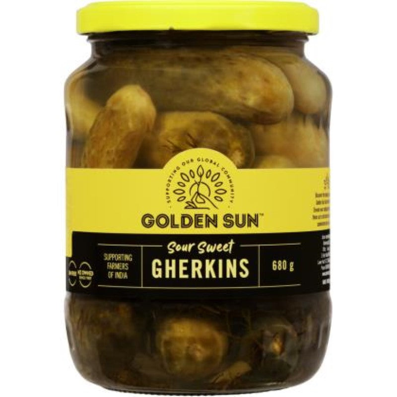 Gherkins Sweet &amp; Sour - Golden Sun - 680G