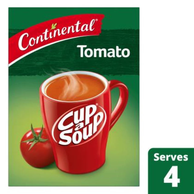 Continental Tomato Soup Cup 80G, a convenient and flavorful instant soup made with high-quality ingredients.