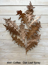 Artificial -Leaf - Oak Leaf Spray