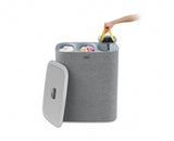 Joseph Joseph Tota Trio 90L Laundry Separation Basket - Grey