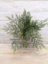 Artificial Plant -Fern  - Cedar Fern Bush Green