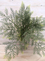 Artificial Plant -Fern  - Cedar Fern Bush Green