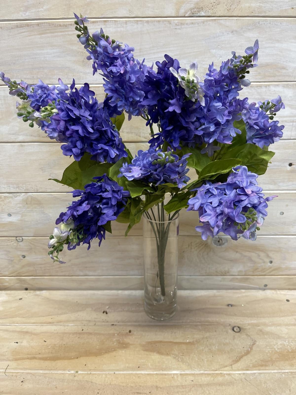 Artificial Hyacinths  - Large Hyacinths Bush Purple