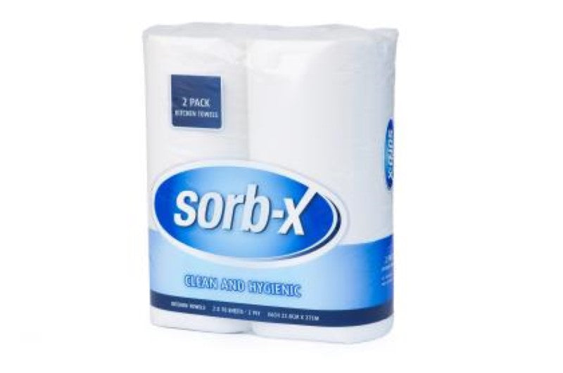 Paper Towel 2Ply Twin Kitchen(SX6101) - Sorb-X - 2PC