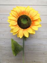 Artificial Flower -Sunflower - Single X-Large Sunflower Stem 27cm