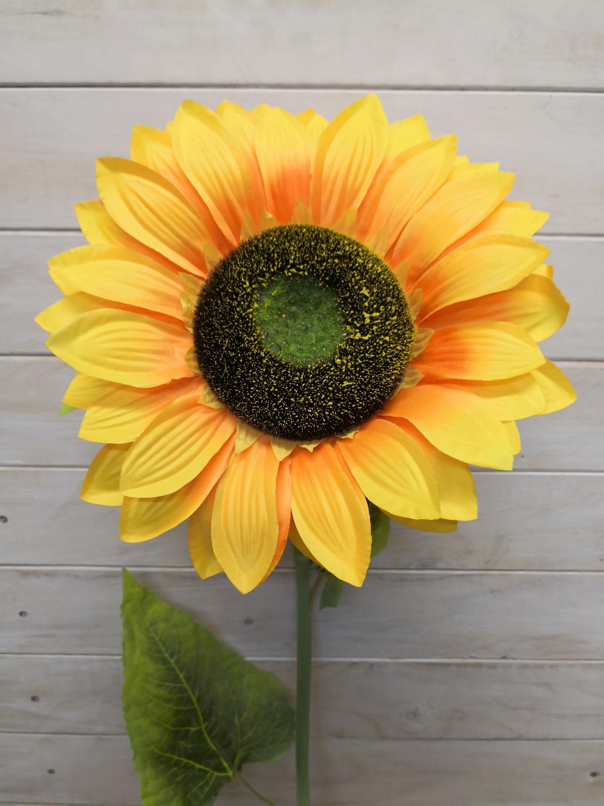 Artificial Flower -Sunflower - Single X-Large Sunflower Stem 27cm