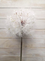 Artificial Flower -Dandelion - 15cm Large White Dandelion