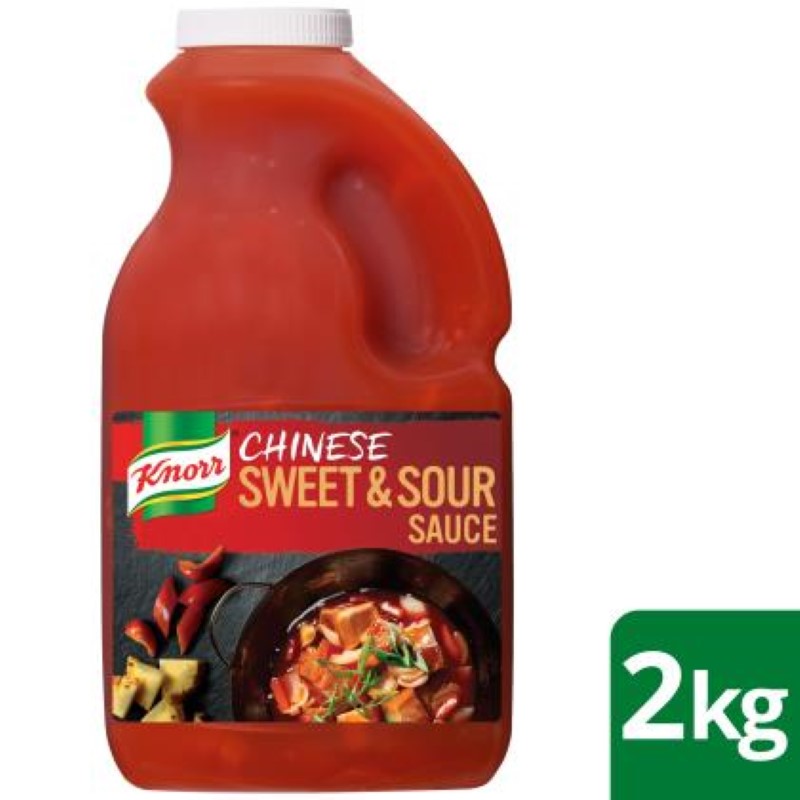 Sauce Chinese Sweet &amp; Sour Gluten Free - Knorr - 2KG