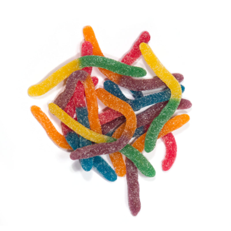 Gloworms Sour Gluten Free - Rainbow - 1KG