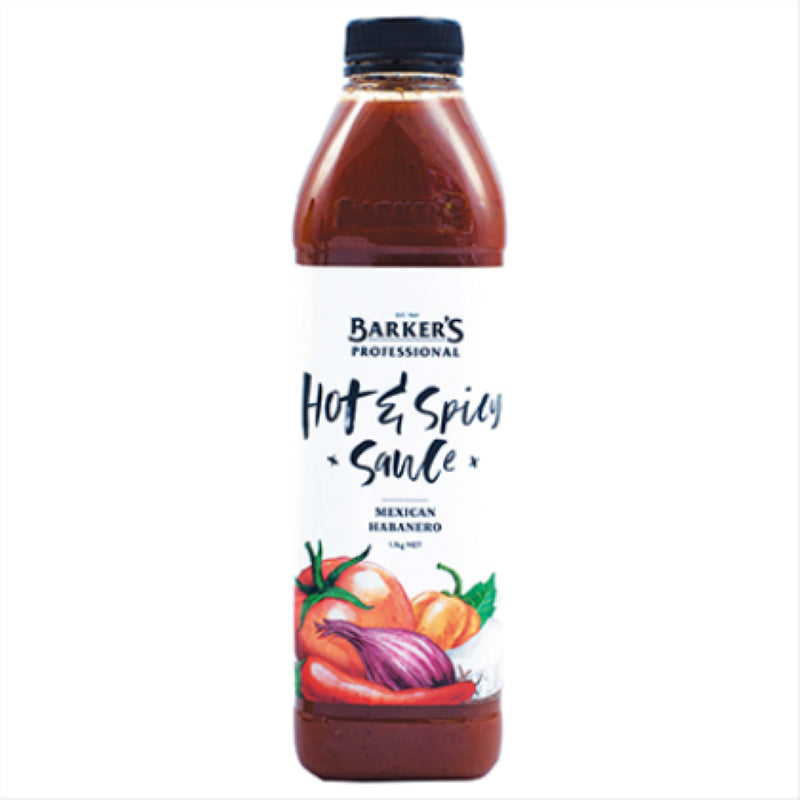 Sauce Mexican Habanero - Barkers - 1.1KG