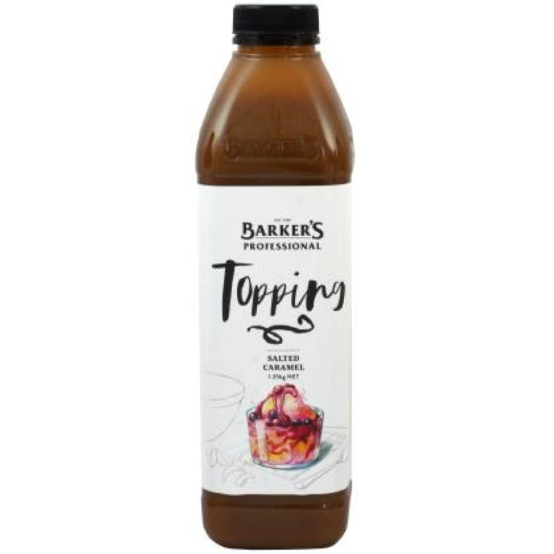 Topping Salted Caramel - Barkers - 1.25KG