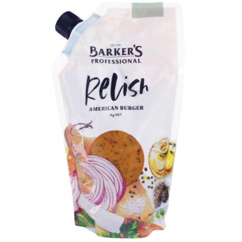 Relish American Burger - Barkers - 1KG