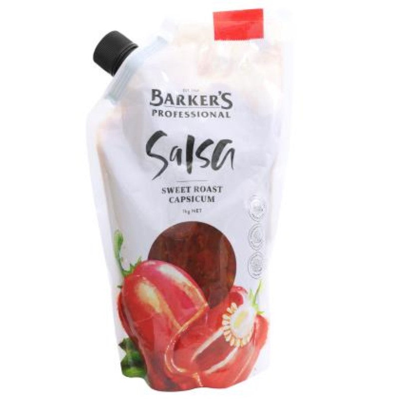 Salsa Sweet Roasted Capsicum - Barkers - 1KG